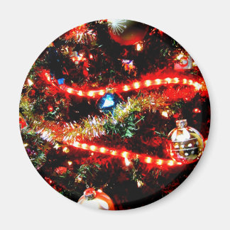 Bright Julgran Trimmings Magnet