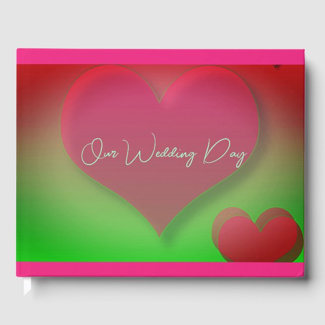 Bright Kärlek Guestbook Gästböcker (Framsida)