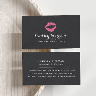 Bright Kiss Lip Product Distributor Visitkort