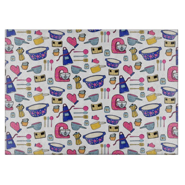 Bright Kitchen Utensils Chef Cake Baker (Framsidan)