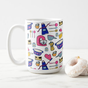 Bright Kitchen Utensils Cook Cake Maker Kaffemugg