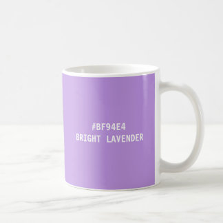 Bright Lavender Färg hex Code Mugg