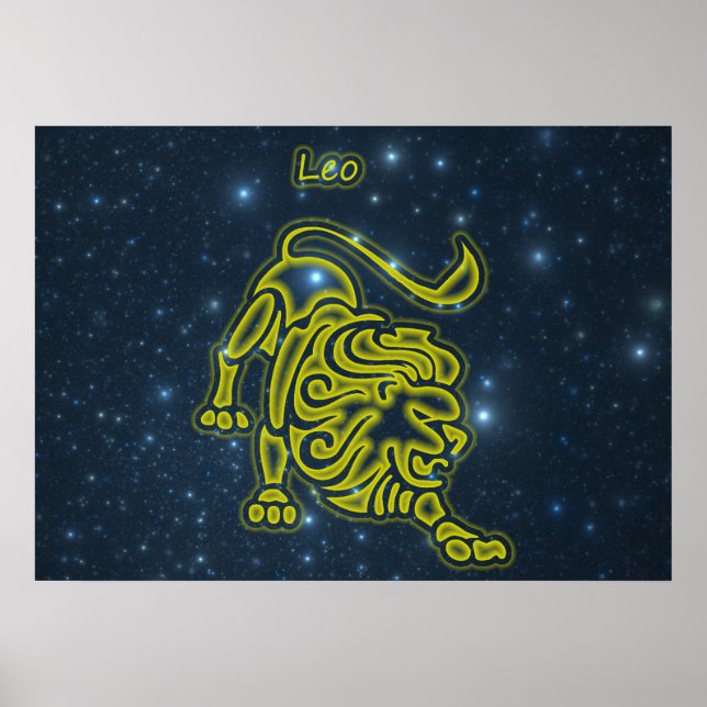 Bright Leo Poster (Framsidan)