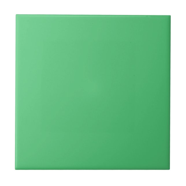Bright Light Emerald Grönt Färg Tile Kakelplatta (Framsidan)