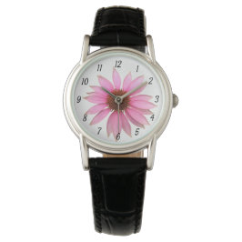 Bright Lila Coneflower Watch Armbandsur