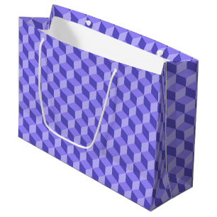 BRIGHT LILA GEOMETRIC CUBE MÖNSTER