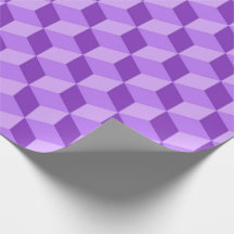 BRIGHT LILA GEOMETRIC CUBE MÖNSTER