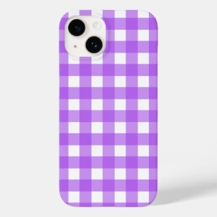 Bright lila gingham