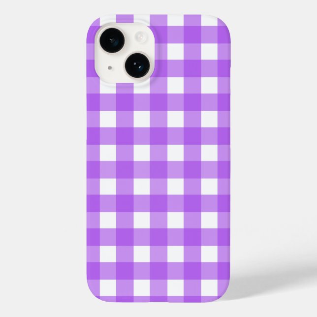 Bright lila gingham (Baksida)