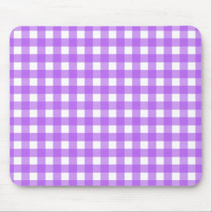 Bright lila gingham musmatta