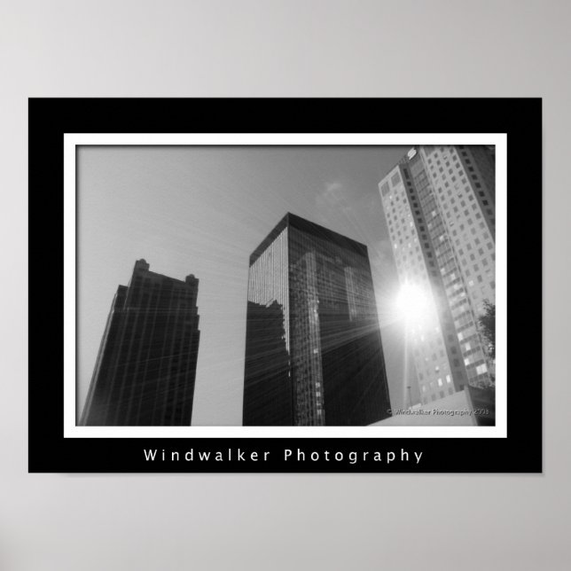 Bright Ljus, Big City Poster (Framsidan)