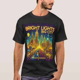 Bright Ljus Big Retro Neon T-Shirt