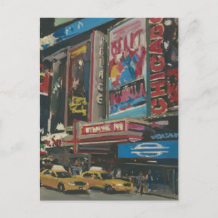 Bright Ljus Times Square 2012 Vykort