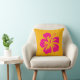 Bright Magenta Hibiscus. Kudde (Chair)