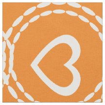Bright Monogram och Hearts Mönster