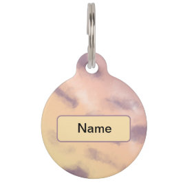 Bright Morgon Pastel Sunrise Himmel med moln Djurbricka