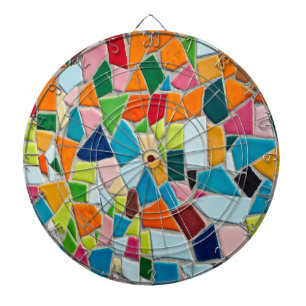 Bright Mosaic Tiles Darttavla