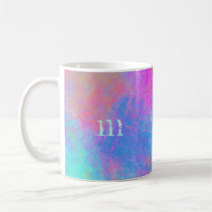 Bright Multifärgad Stänk Kaffemugg