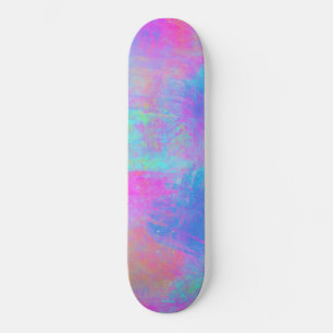 Bright Multifärgad Stänk Mini Skateboard Bräda 18,5 Cm