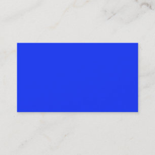 Bright Neon Blue-Affärskort Visitkort