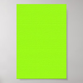 Bright Neon Chartreuse Gree Background på en Poste Poster