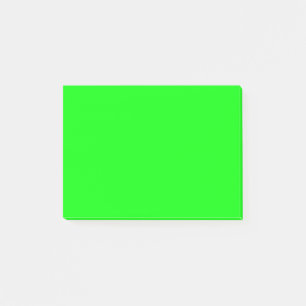 Bright Neon Grönt Post-it Block
