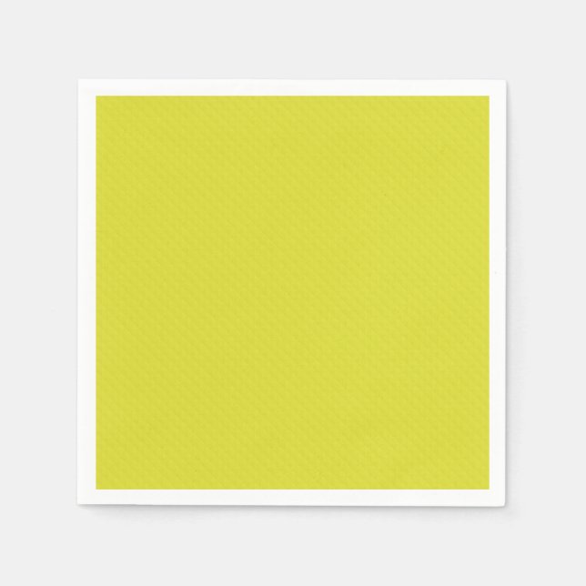 Bright neon yellow green textured  pappersservett (Framsidan)