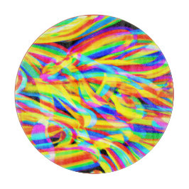 Bright och färglös nylonkonst Mönster