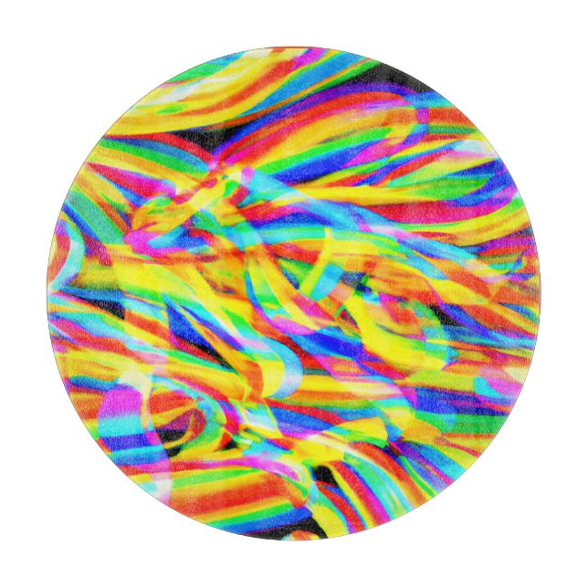 Bright och färglös nylonkonst Mönster (Framsidan)