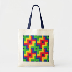 Bright och Jazzy Tote Bag Tygkasse