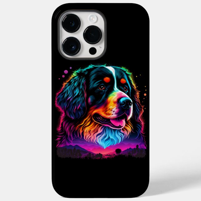 Bright och vackert Bernese Mountain Hund (Baksida)