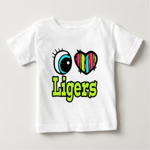 Bright Öga Heart I Kärlek Ligers T-shirt