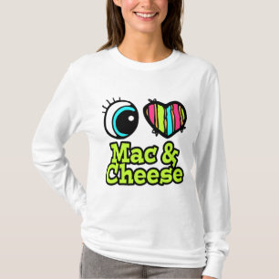 Bright Öga Heart I Kärlek Mac och Cheese Tee