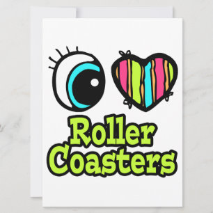 Bright Öga Heart I Kärlek Roller Underlägg