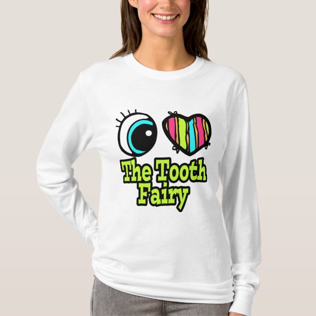 Bright Öga Heart I Kärlek, tandköttet Tröja (Framsida)