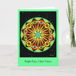 Bright Öga, klar vision Kort