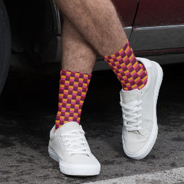 Bright Orange and Purple Combination