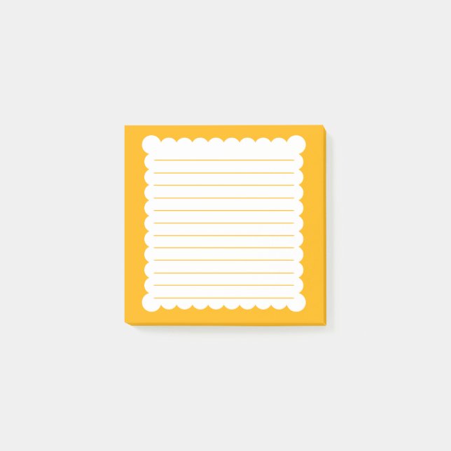 Bright Orange Post it® Notes Post-it Block (Framsida)