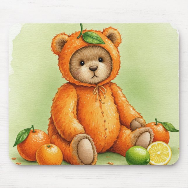 Bright Orange Teddy av Natasha Us Musmatta (Framsidan)
