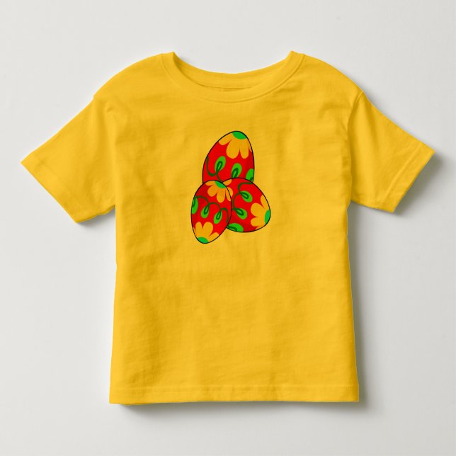 Bright Påskägg Barn T-Shirt (Framsida)