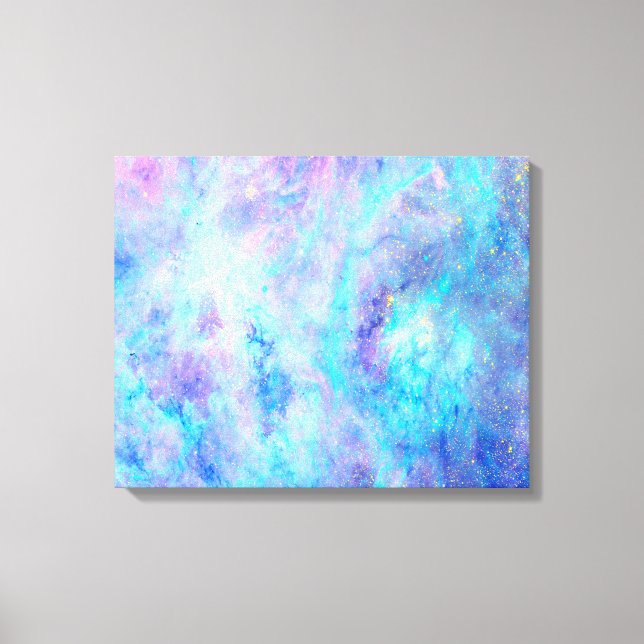 Bright Pastel Tarantula Nebula Canvastryck (Framsida)