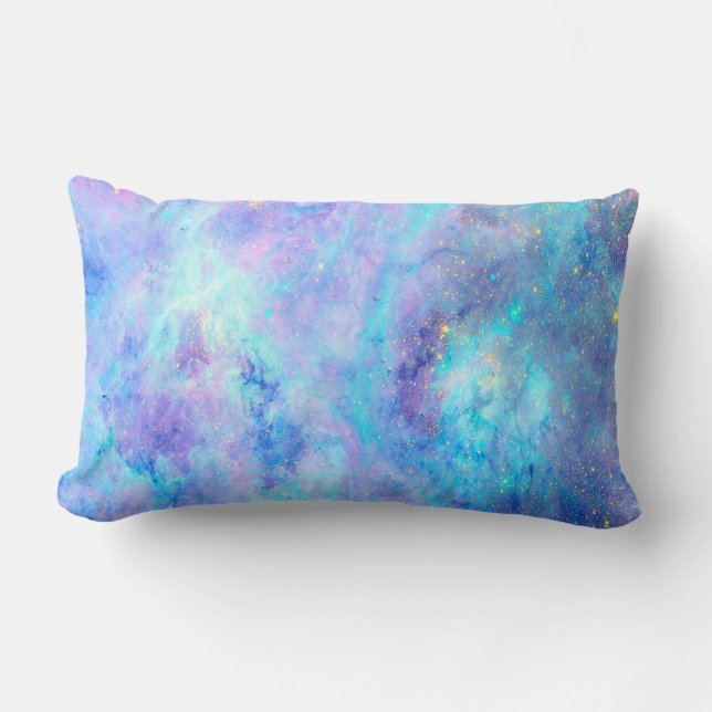 Bright Pastel Tarantula Nebula Pillow Lumbarkudde (Framsida)
