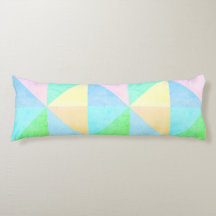 Bright Pastels Body Pillow