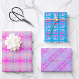 Bright Pastels Wrapping Papper Lakan