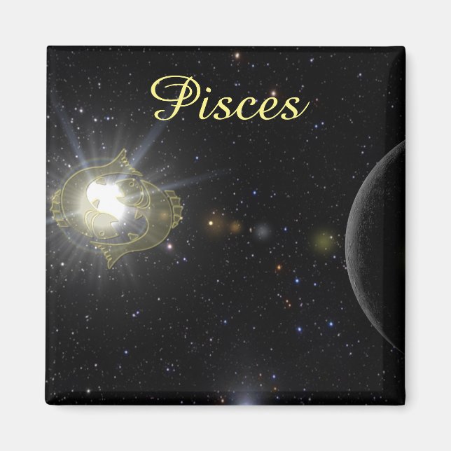 Bright Pisces Magnet (Framsidan)