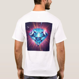 Bright Pixelated Diamond  T Shirt