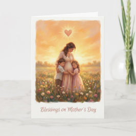 Bright Polestar Mother's Day Card Kort