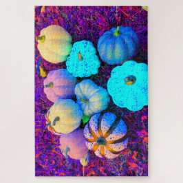 Bright Pumpkin Harvest Pussel