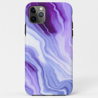 Bright purple marbling