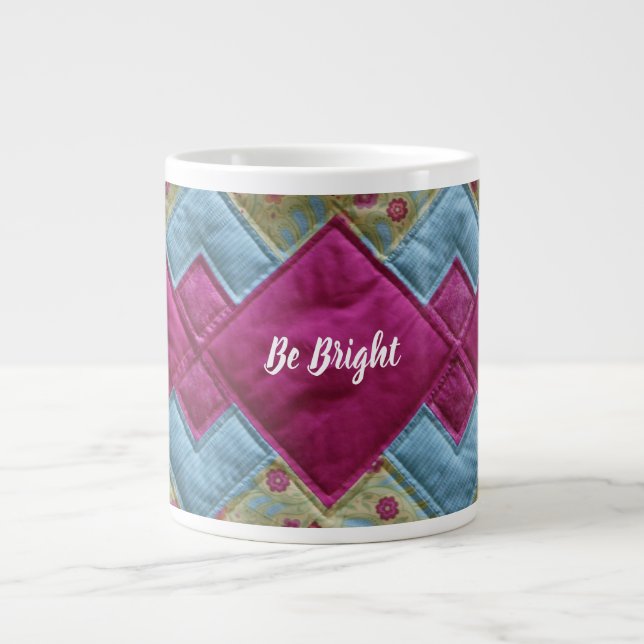 Bright Quilt Jumbo Mugg (Framsidan)